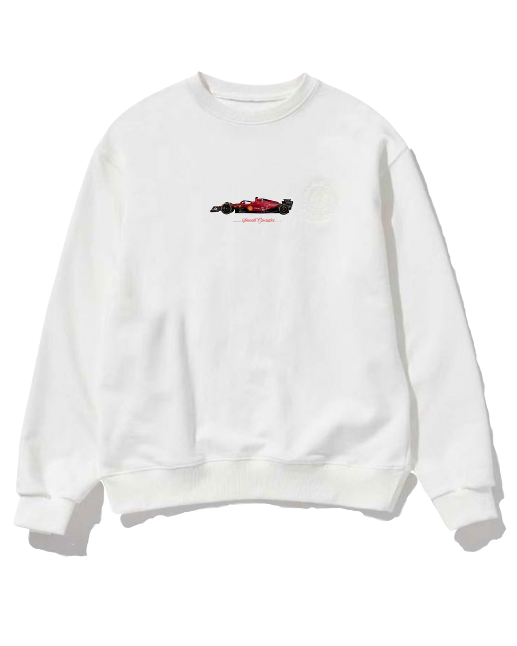 Ferrari Embroidery Sweatshirt
